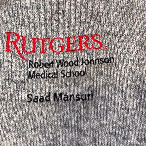 NEW Patagonia Better Sweater Men's XL Gray Fleece Gorpcore Full Zip Logo Rutgers - Picture 7 of 16